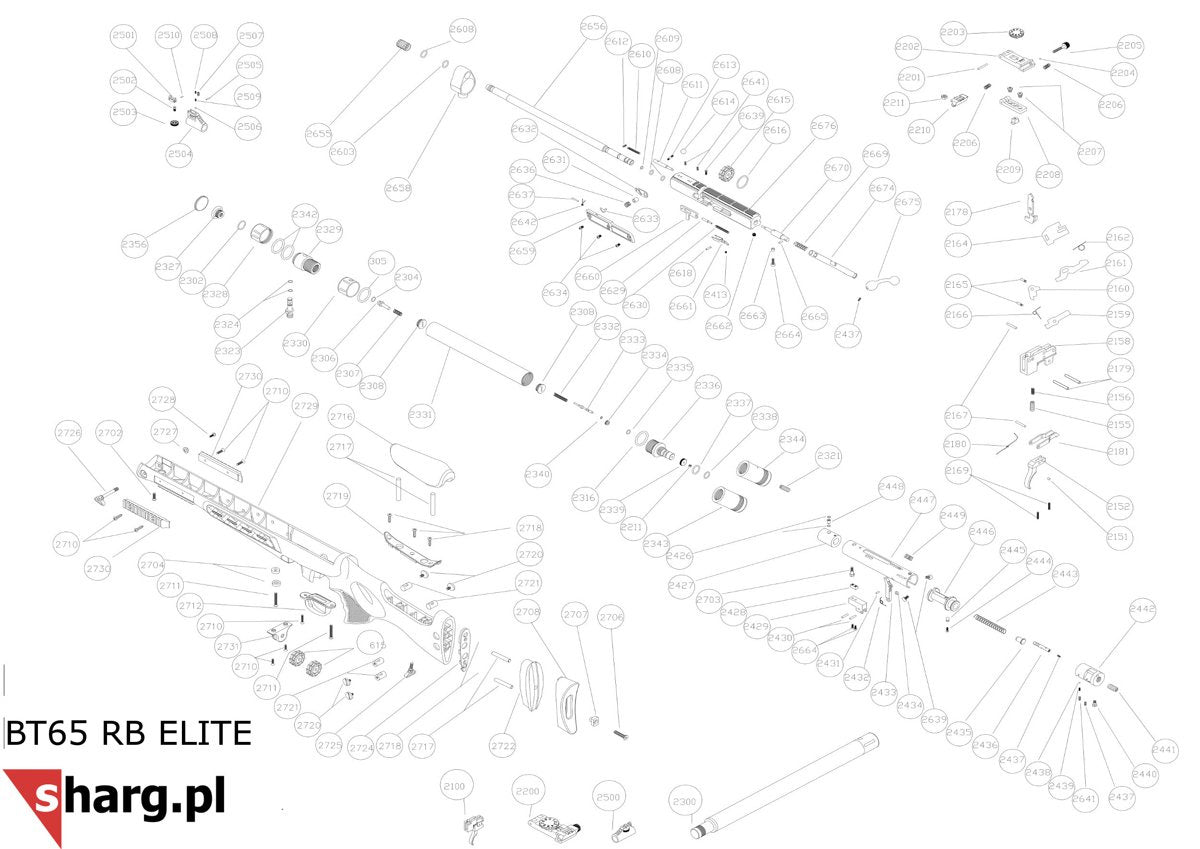 Adapter do napełniania kartusza PCP wiatrówki Hatsan (2323)
