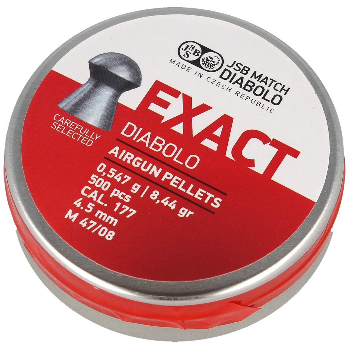 JSB Diabolo Exact 4.51mm pellets, 500 pcs (546236-500)