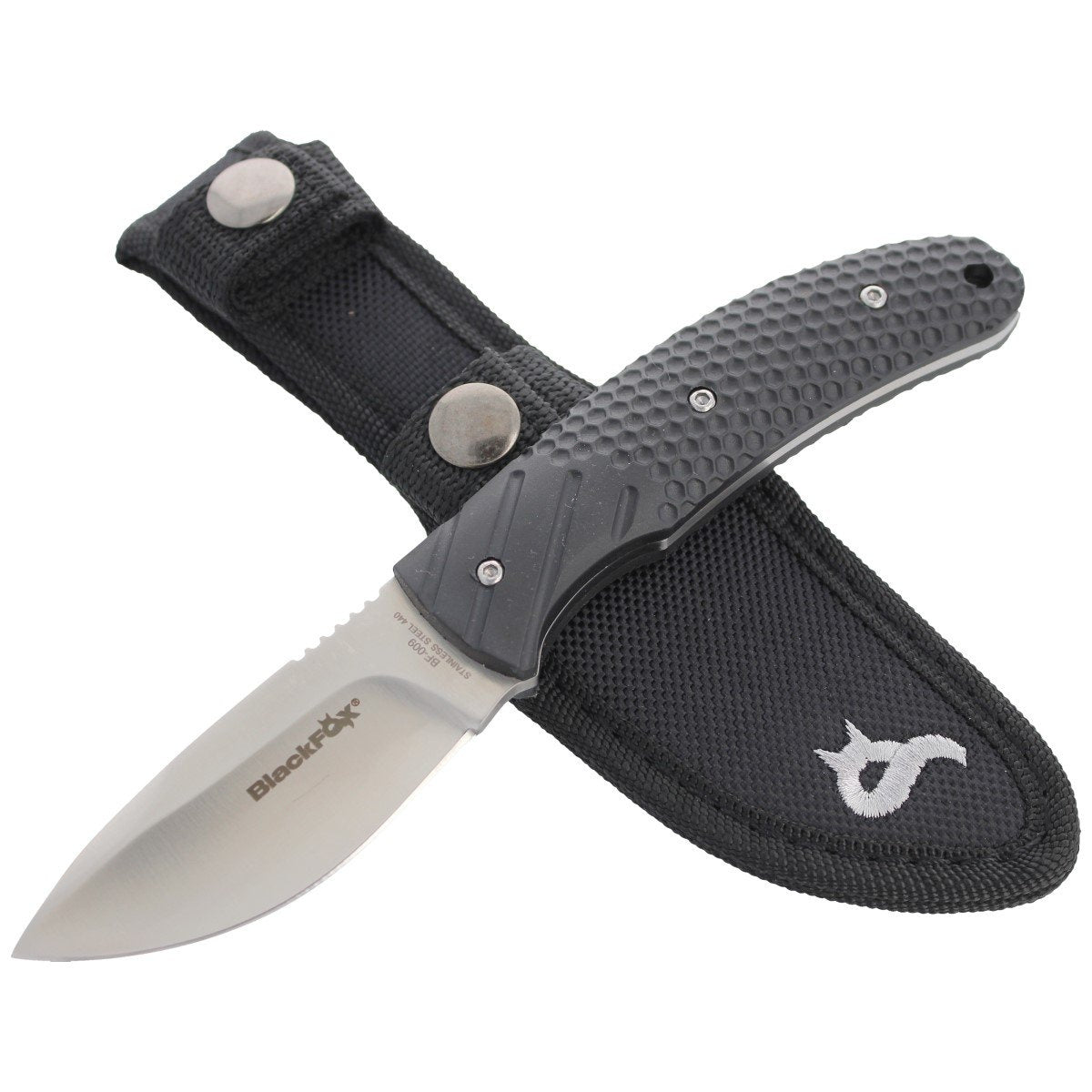 FOX Knife, BlackFox Outdoor Fixed Blade 440A (BF-009)