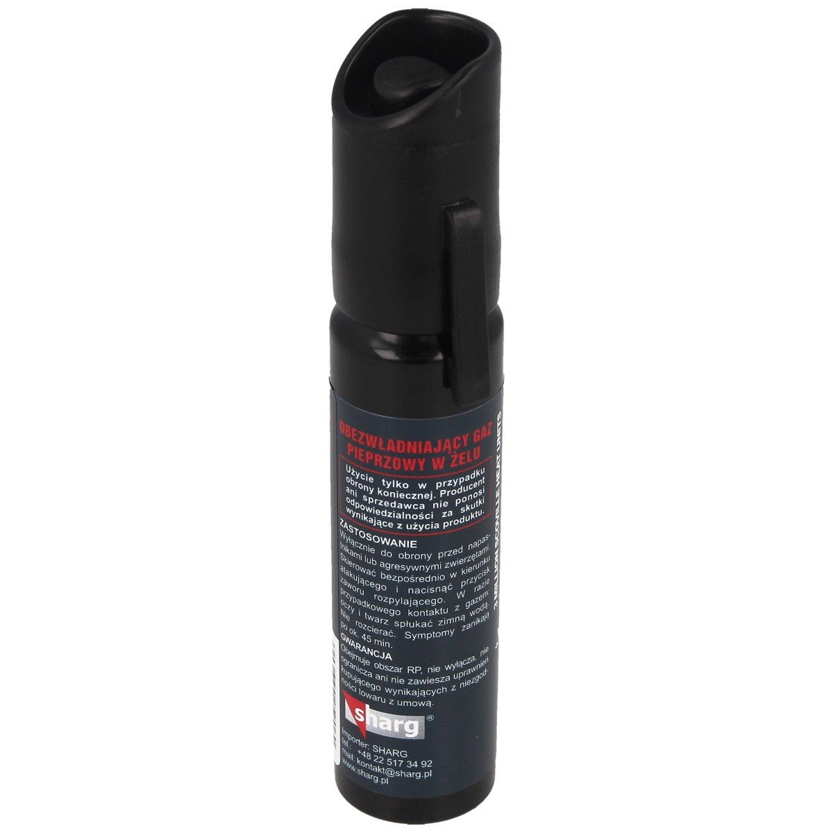 Sharg Graphite Gel Pepper Spray 3mln SHU, 25ml Cone (11025-C)