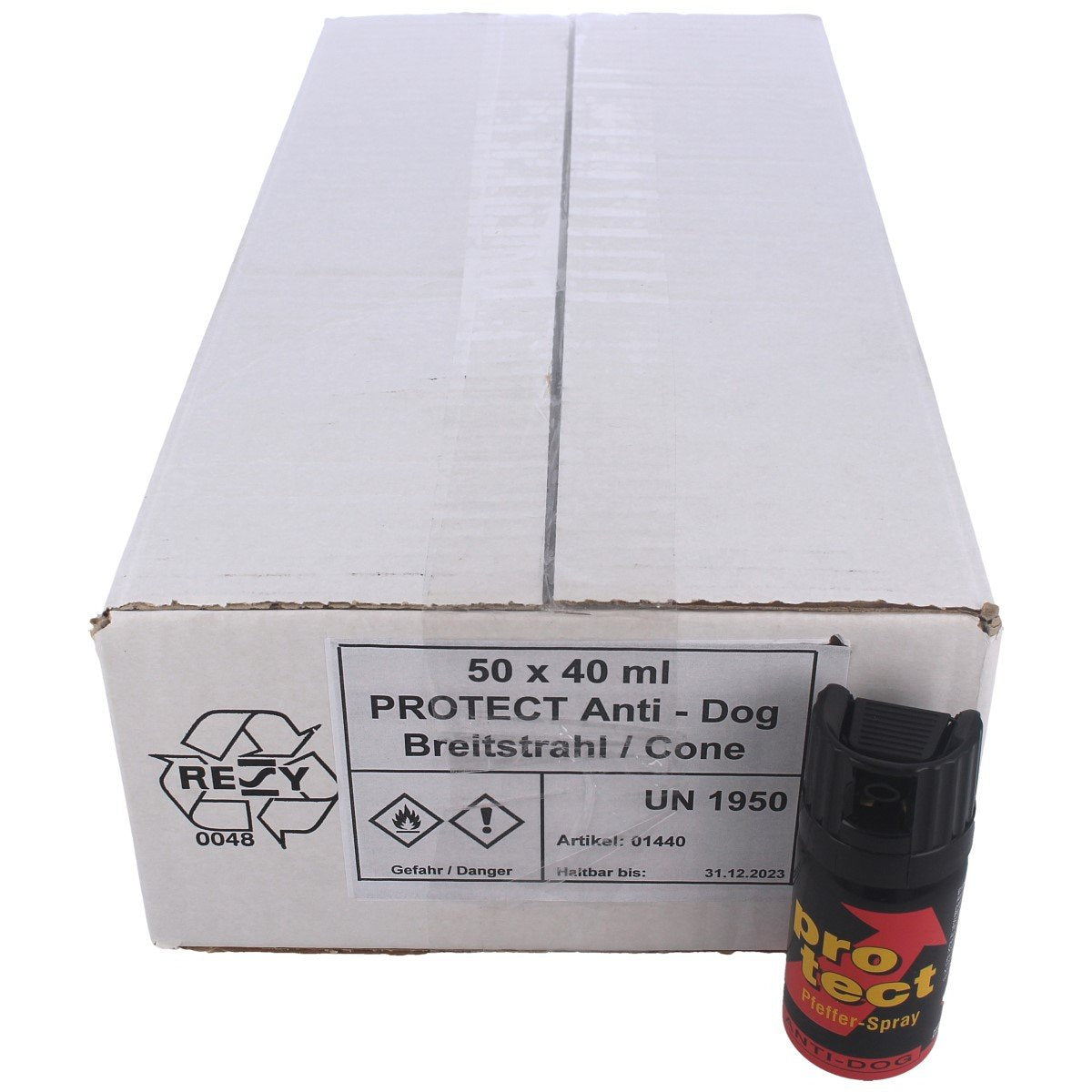 KKS ProTect Anti-Dog Pepper Spray 40 ml - Cone (01440)