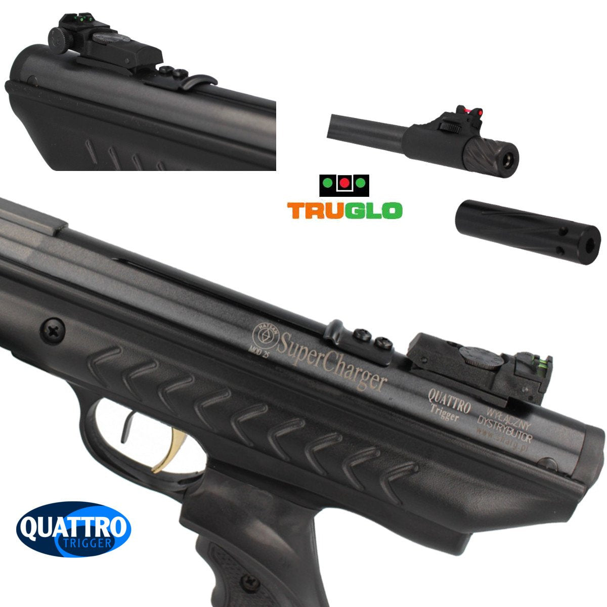 Hatsan 25 SuperCharger 4.5 mm Air Pistol