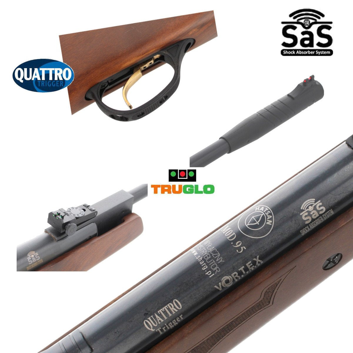 Wiatrówka Hatsan 95 Vortex 4.5 mm