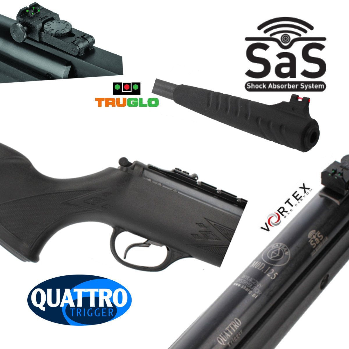 Wiatrówka Hatsan 125 Vortex 4.5 mm
