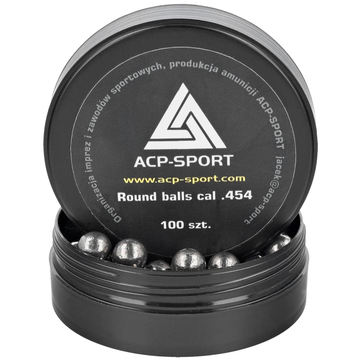 Kule ołowiane ACP-Sport kal .454, 100szt (JW454)