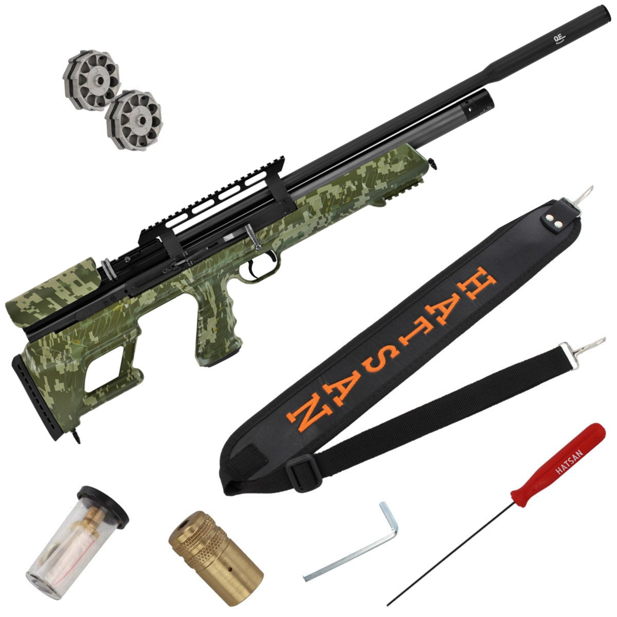 Wiatrówka PCP Hatsan Gladius M2 Camo 4.5 mm