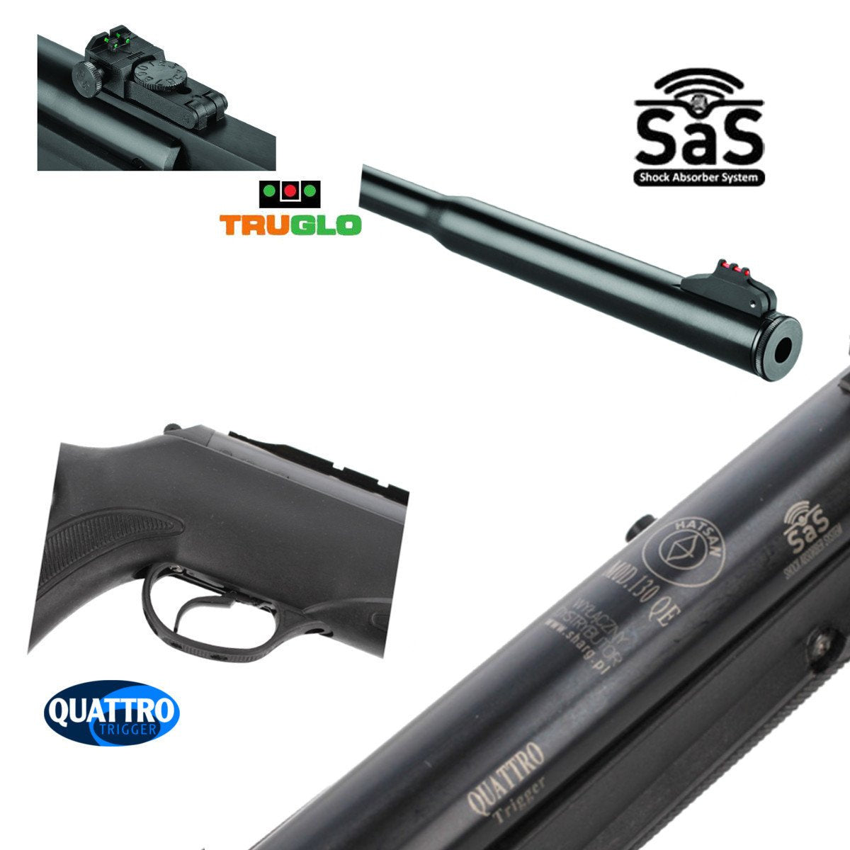 Wiatrówka Hatsan 130 QE 4.5 mm