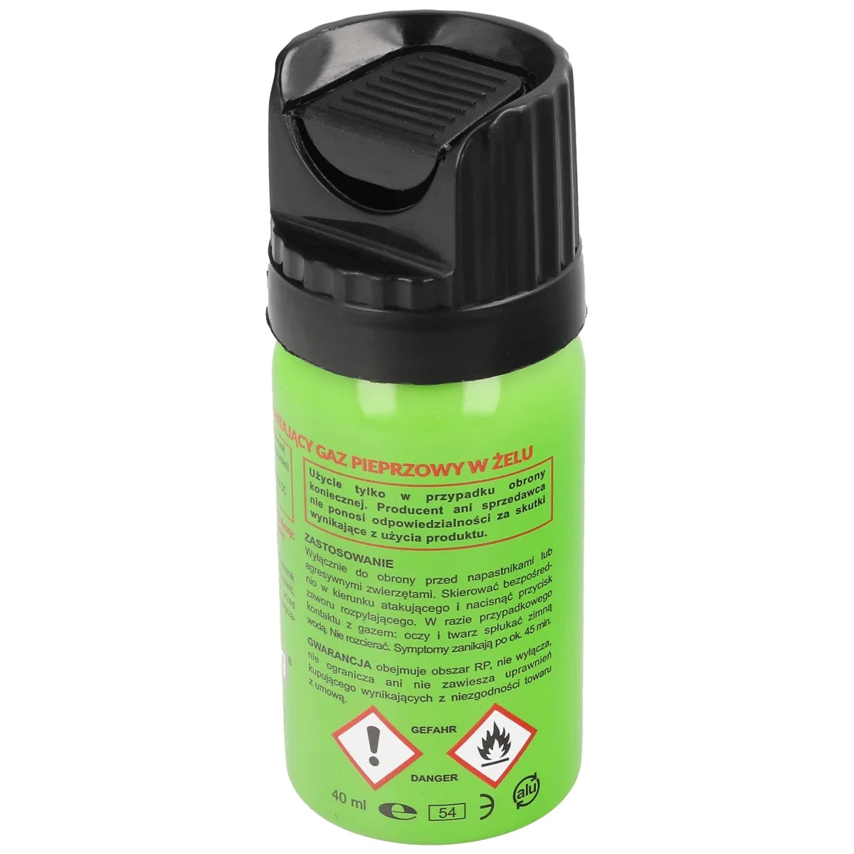 Sharg Defence Green Gel Pepper Spray 2mln SHU, 40ml Cone (10040-C)