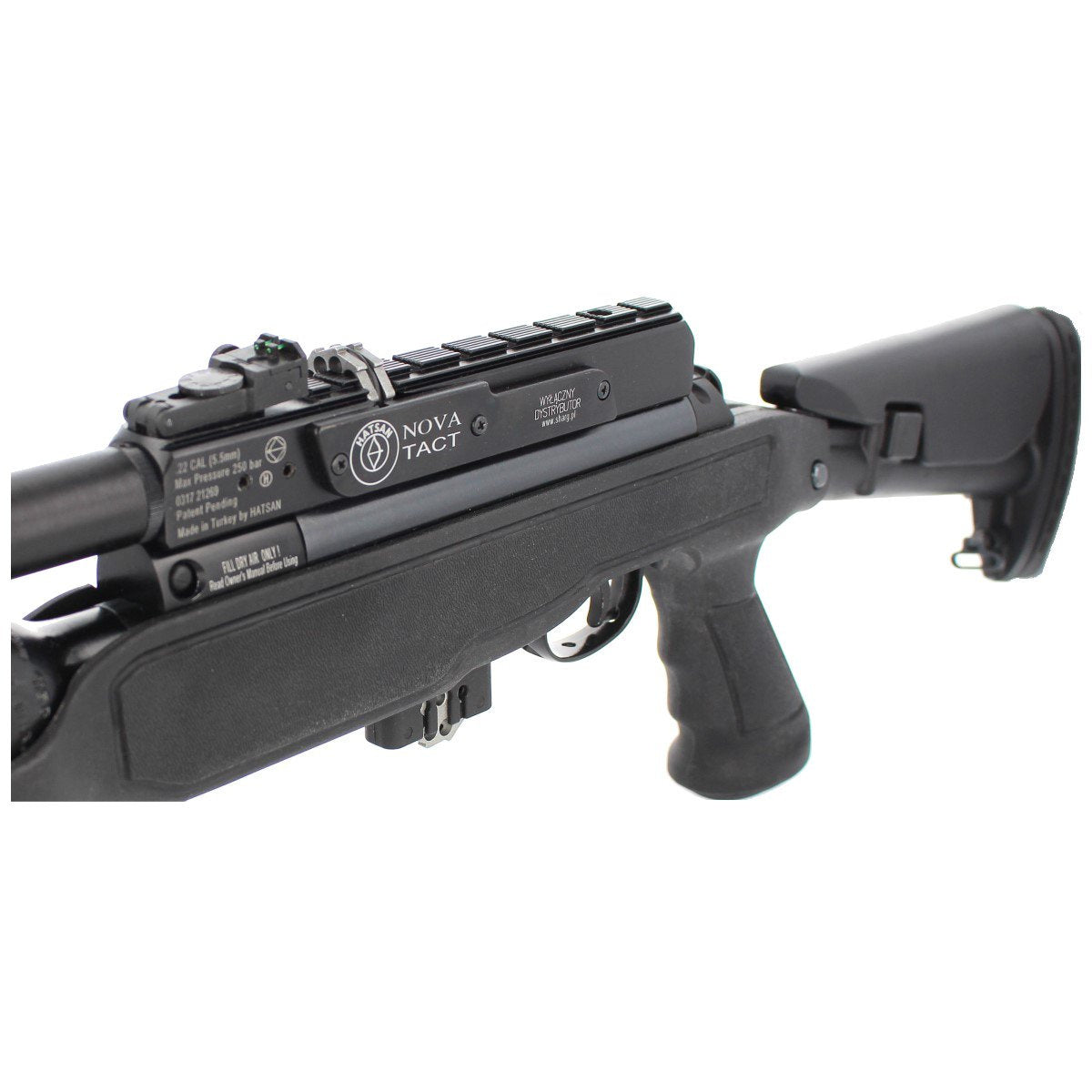 Wiatrówka PCP Hatsan NovaTact Compact 4.5 mm