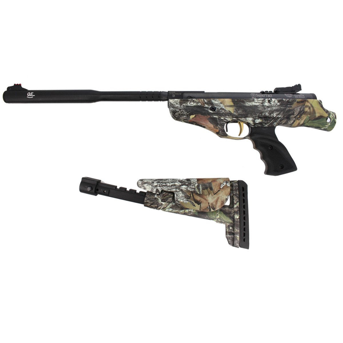 Pistolet wiatrówka Hatsan 25 SuperTact Camo QE 5.5 mm