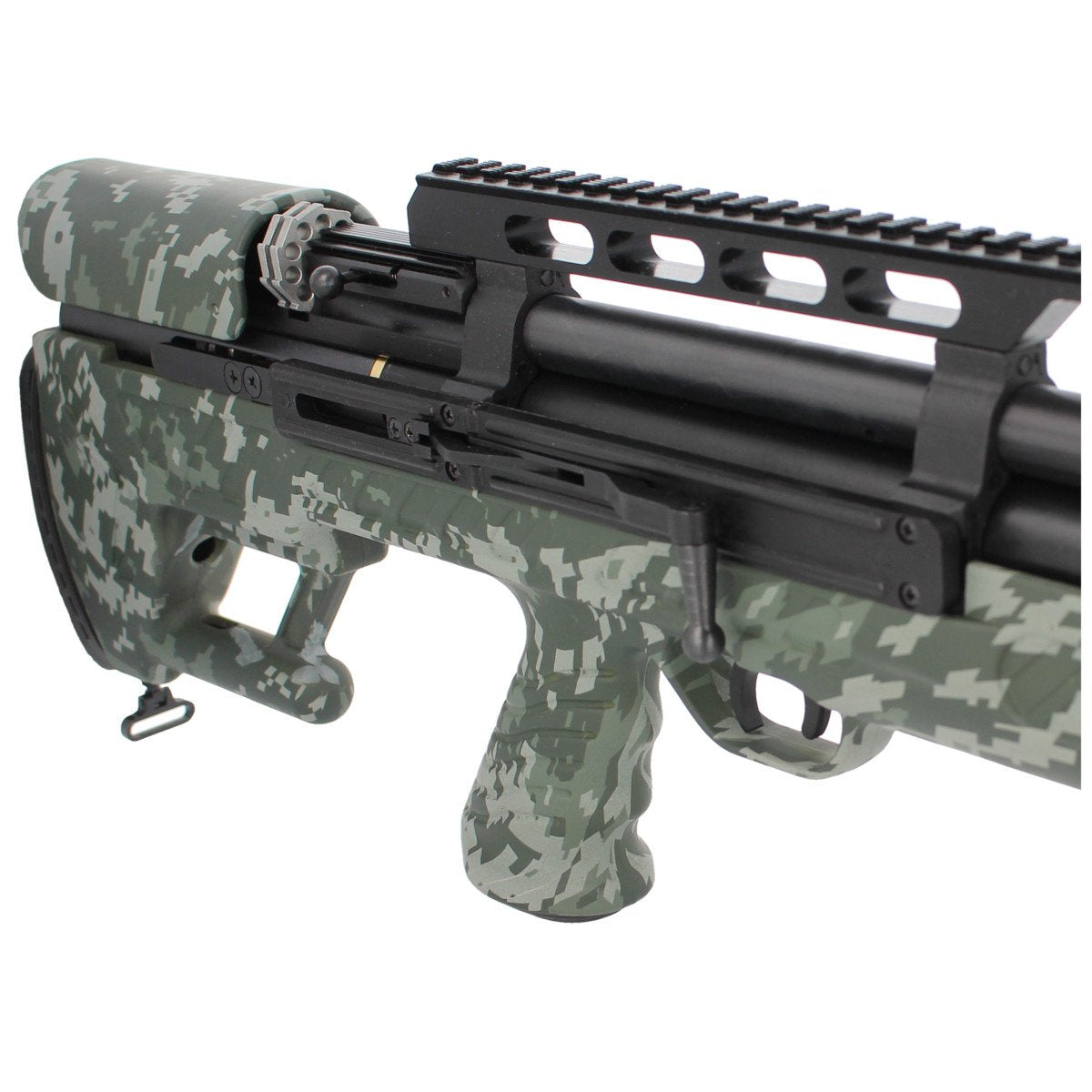 Wiatrówka PCP Hatsan BullBoss M2 Camo 4.5 mm
