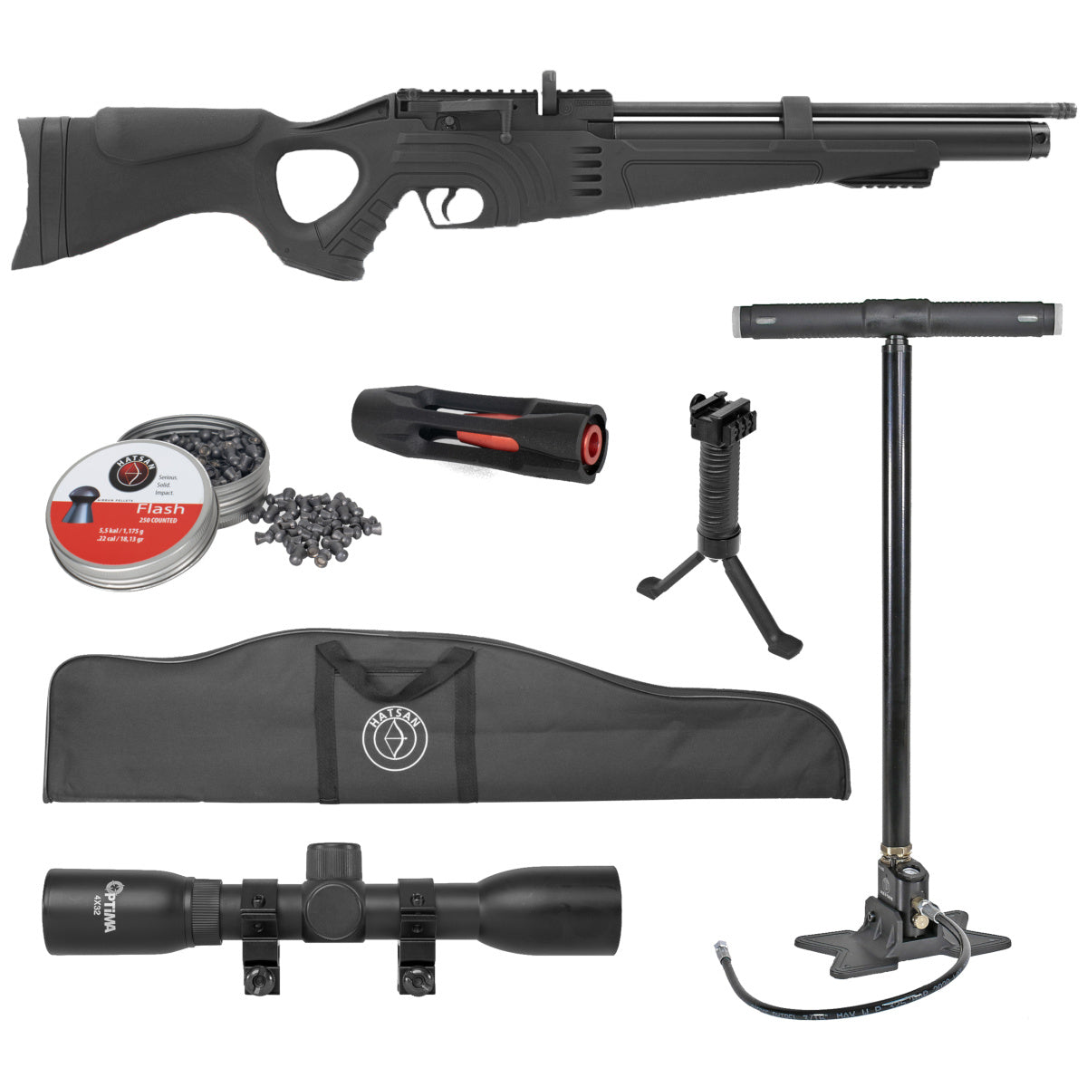 Wiatrówka PCP Hatsan Flash 101 Set 4.5 mm