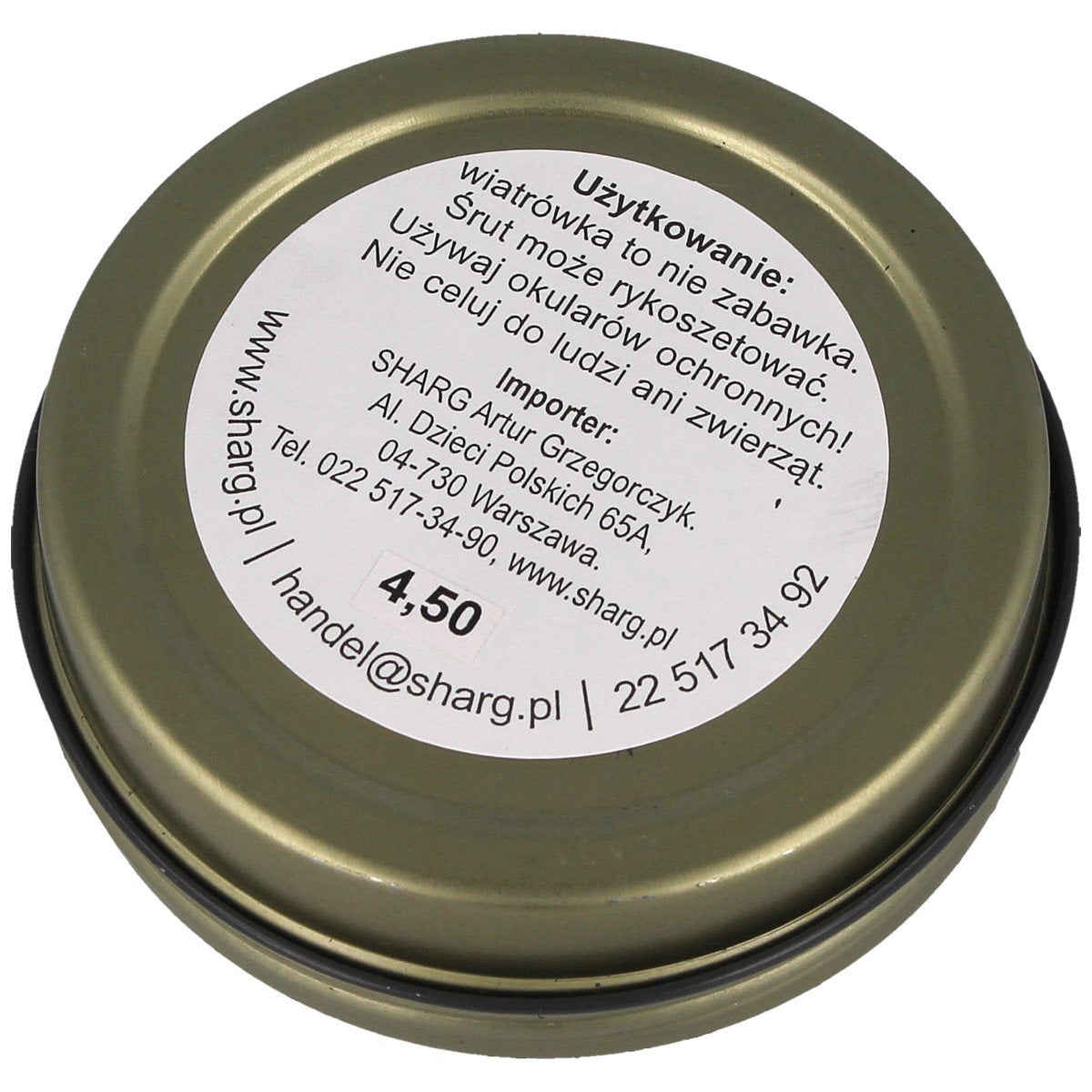 Apolo Air Boss Domed Field Target AirGun Pellets .177/4.5 mm, 500 pcs 0.60g/9.0gr (30202)