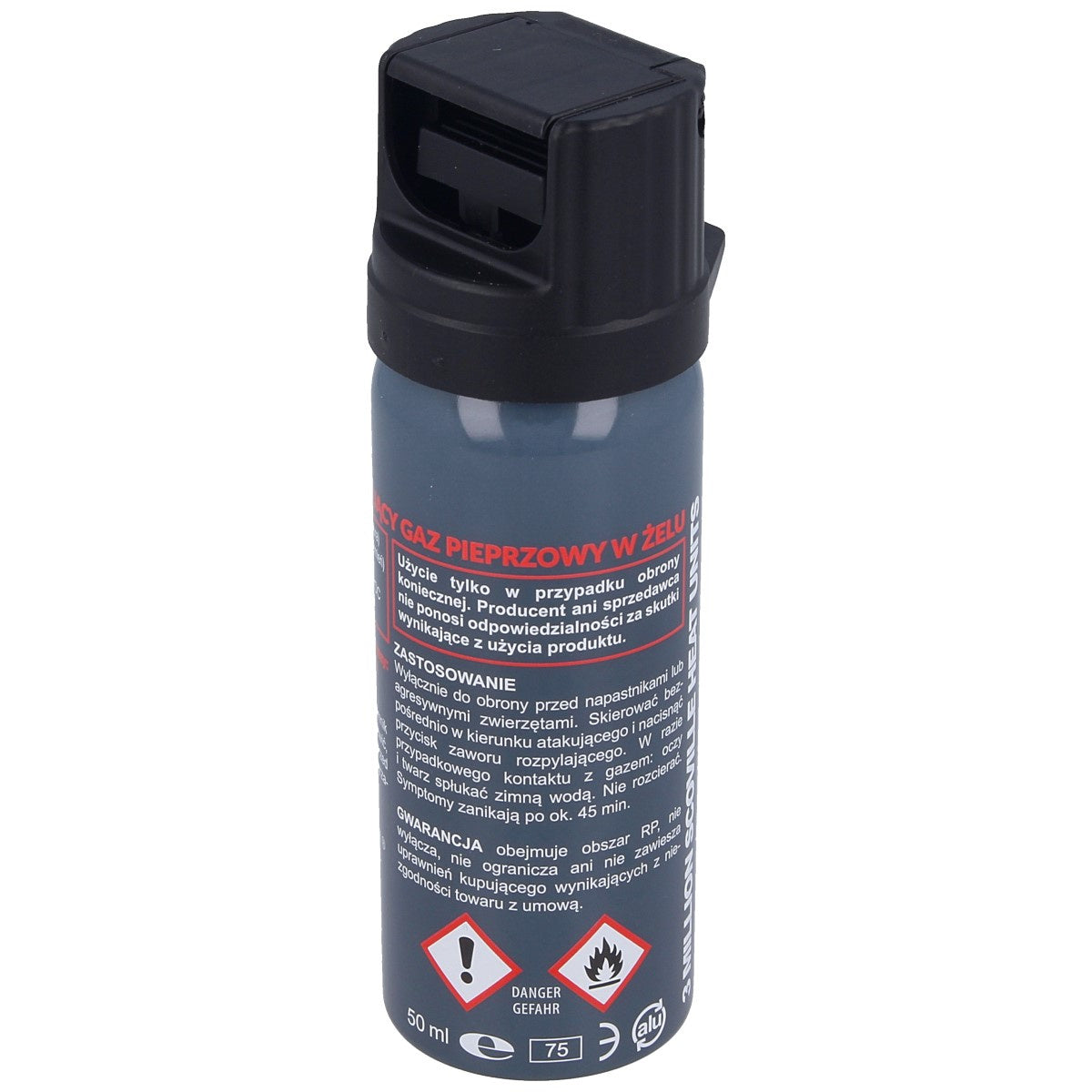 Sharg Graphite Gel 3mln SHU Pepper Spray, Stream 50ml (11050-S)