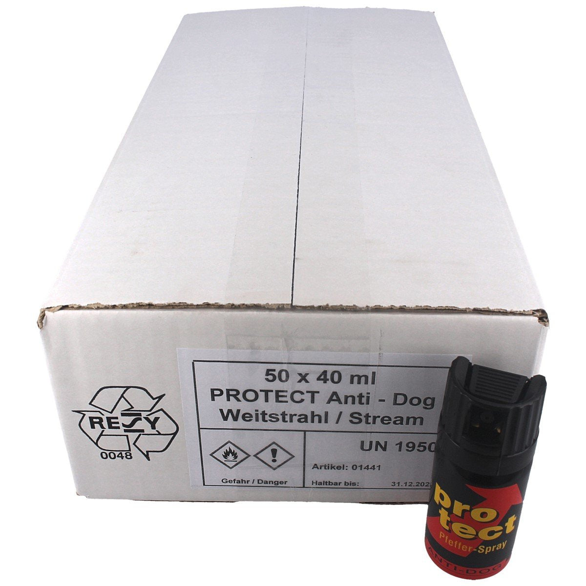 KKS ProTect Anti-Dog Pepper Spray 40 ml, Stream (01441)