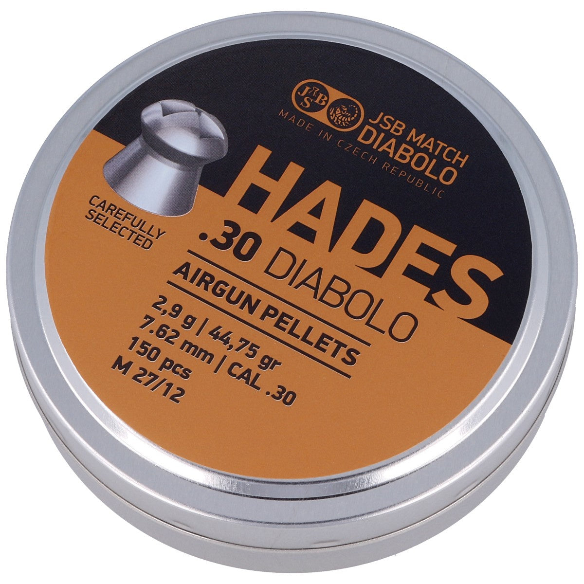 JSB Hades pellets 7.62 mm, 150 pcs (546293-150)