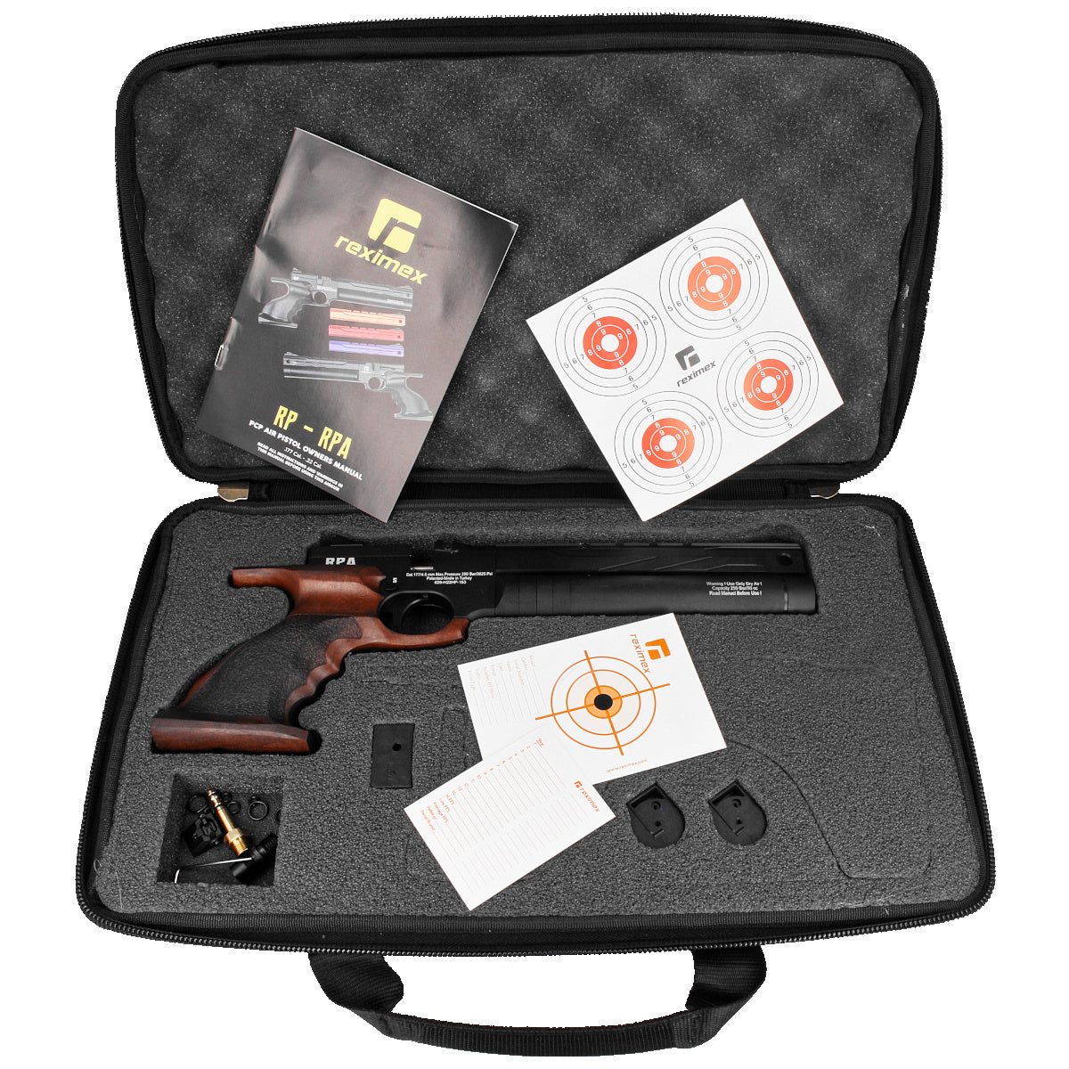 Reximex RPA 5.5mm PCP Air Pistol with Regulator