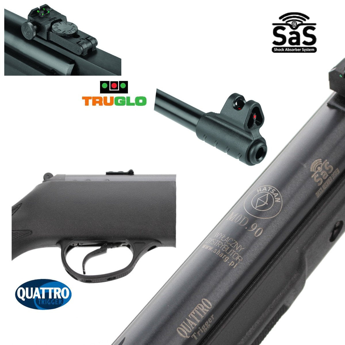 Hatsan 90 4.5 mm Air Rifle