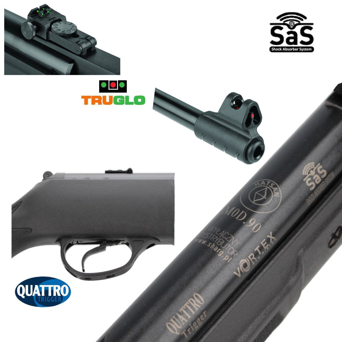 Hatsan 90 Vortex 5.5 mm Air Rifle