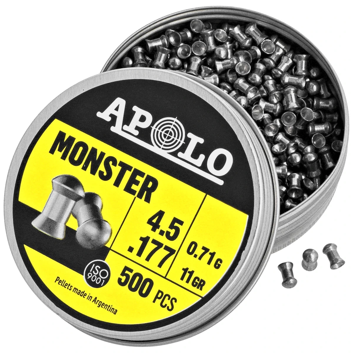 Apolo Monster Pellets 4.50 mm, 0.71 g, 500 pcs (19932)