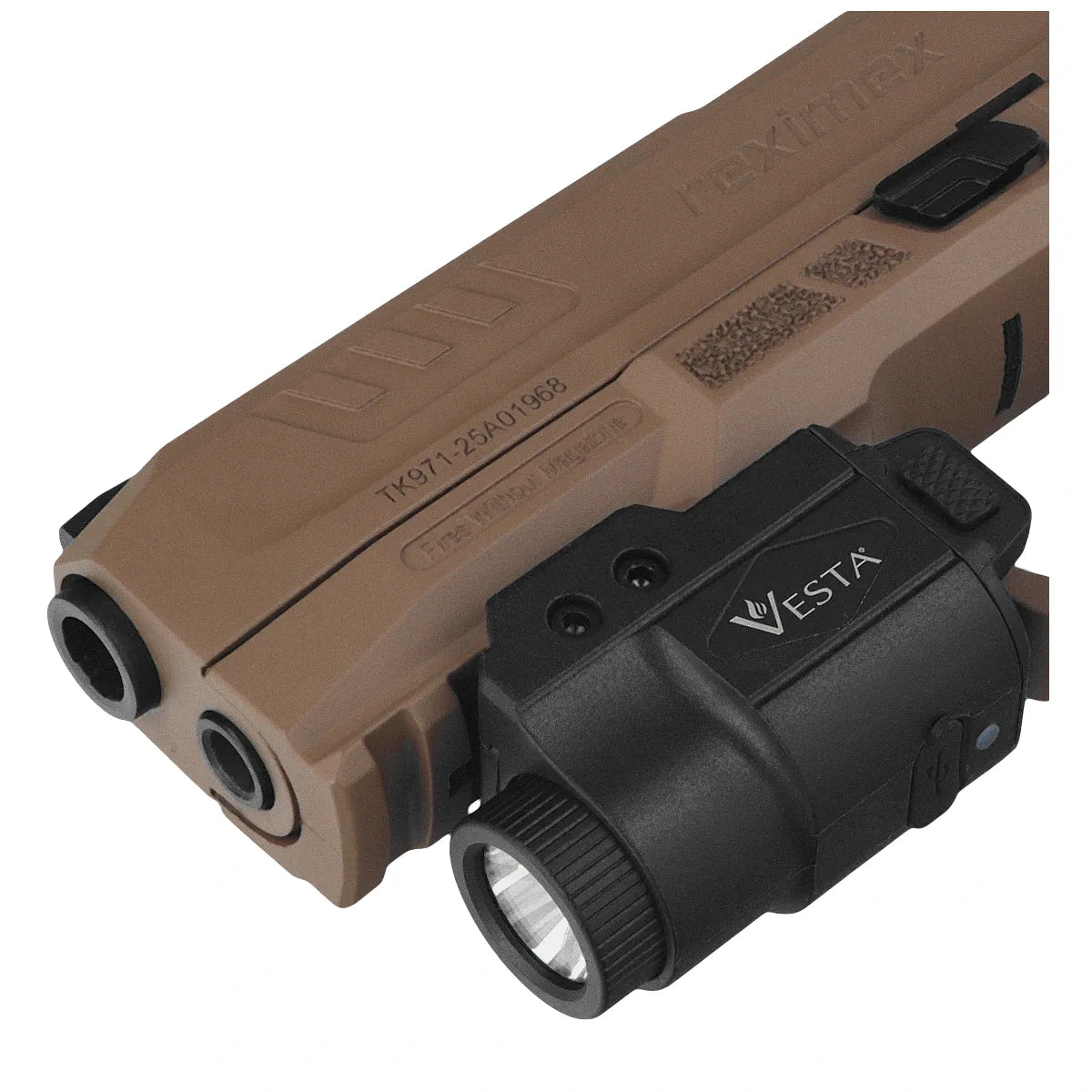 Vesta F1 Flashlight for pistol
