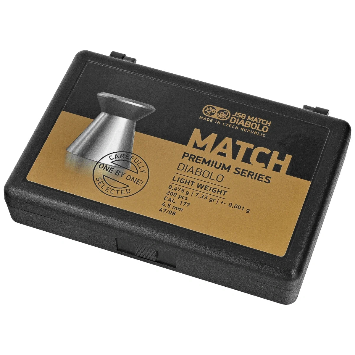 JSB Match Premium Light pellets 4.50 mm, 0.475 g,  200 pcs (1005-200)