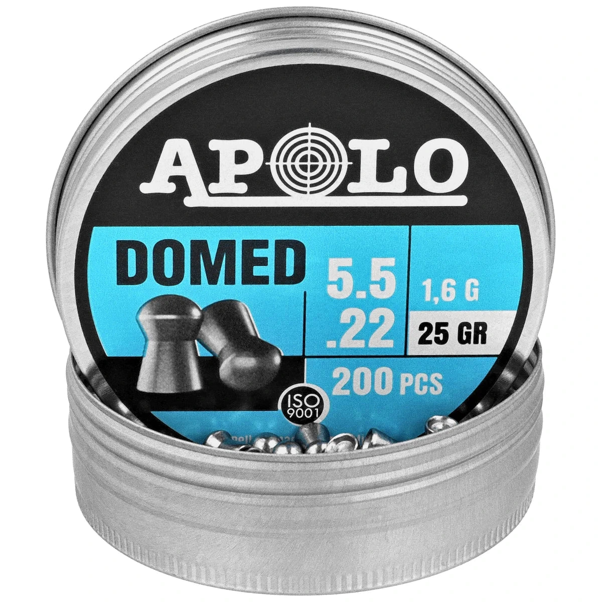 Apolo Domed Pellets 5.50 mm, 1.6 g, 200 pcs (19918)