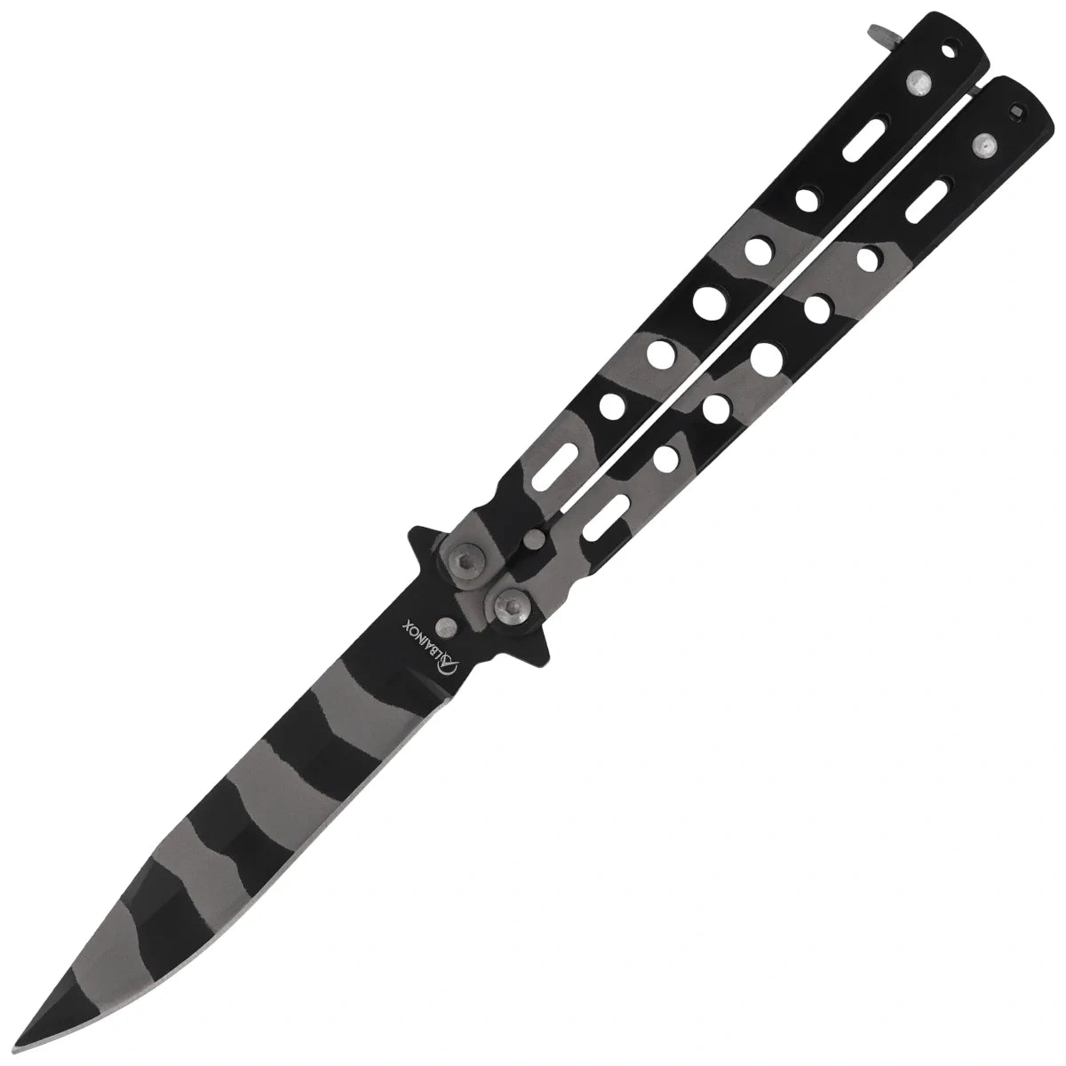 Martinez Albainox Balisong Knife Urban Camo Steel, Urban Camo 3Cr13Mov (02192)