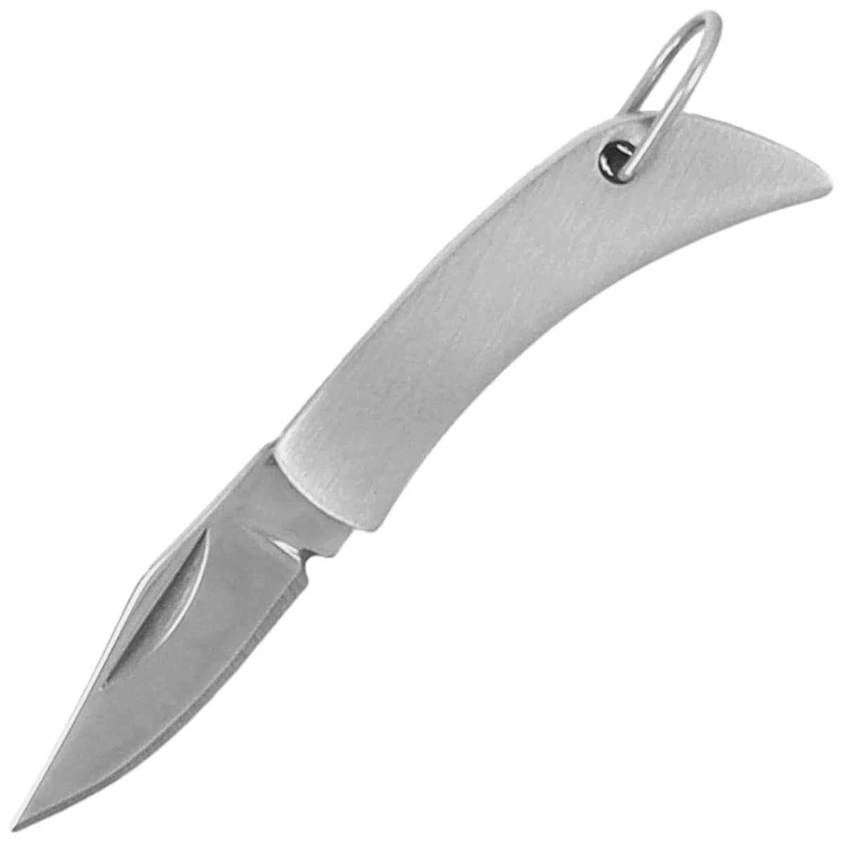 Third Decor Habitat Miniature Knife Polished Steel, Satin 420 (N89-1)