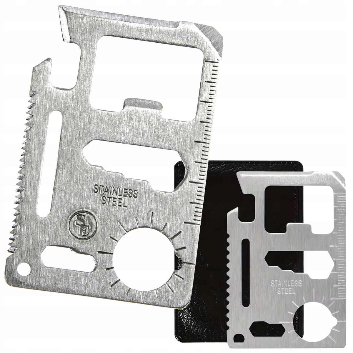 KARTA PRZEŻYCIA PRZETRWANIA SURVIVAL CARD NIEZBĘDNIK NÓŻ MINI MULTI TOOL
