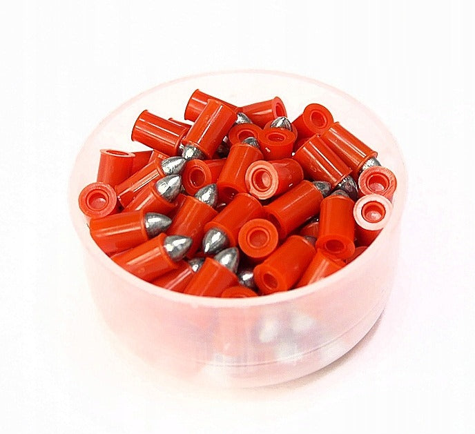 ŚRUT STALOWO TEFLONOWY 4,5 mm POMARAŃCZOWY OSTRY