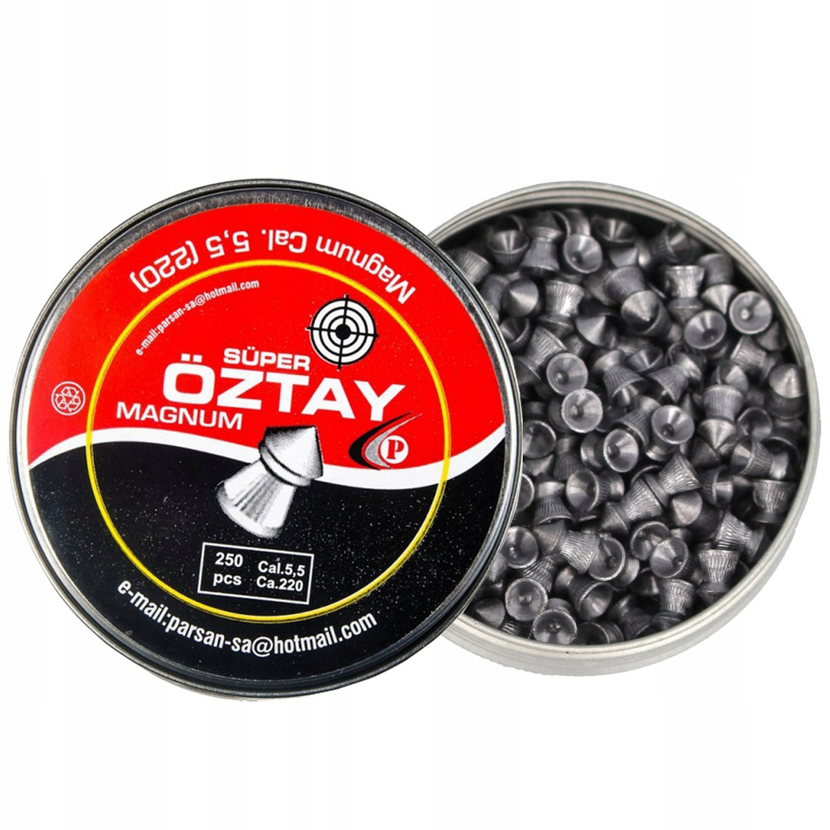 Śrut Diabolo OZTAY Magnum 5,5 mm 250 szt ostry .22